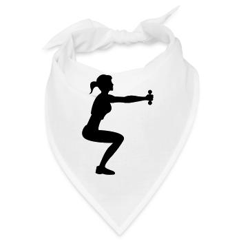 lady fitness - Bandana - Weiß - Vorne