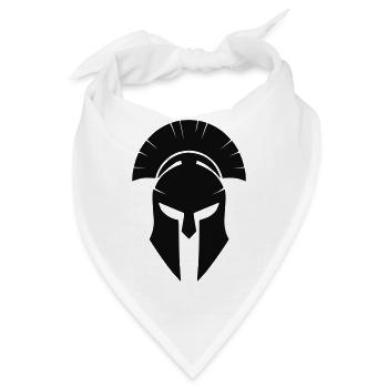 sparta helm - Bandana - Weiß - Vorne
