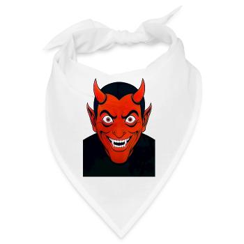 Teufel - Bandana - Weiß - Vorne