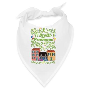 Ti Breizh in Provence - Bandana - Weiß - Vorne