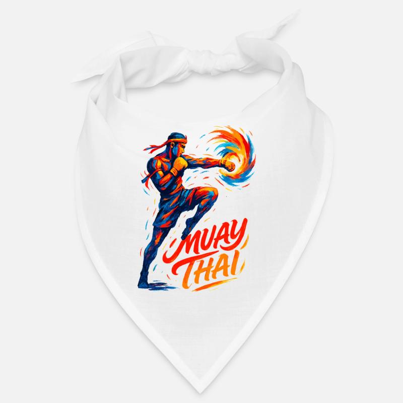 Muay Thai Boxing Kickboxing Boxer Gift Bandana