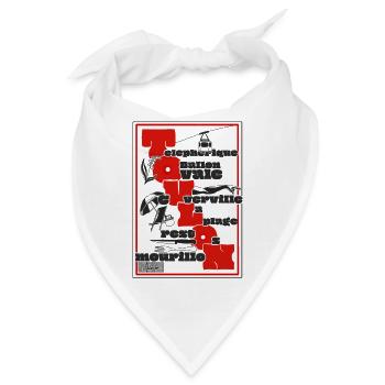 Was kann man in Toulon unternehmen, touristische Aktivitäten - Bandana - Weiß - Vorne