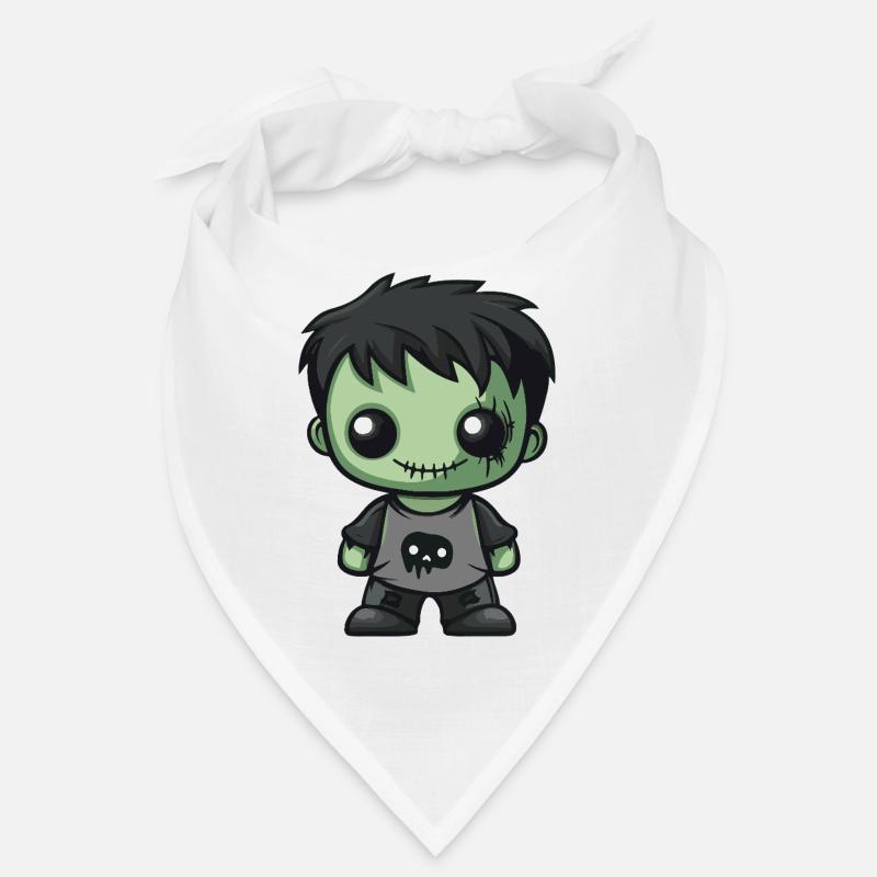 Zombie Comic - Bandana - Weiß