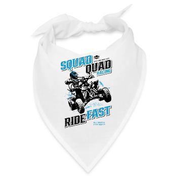 Quad Racing Geschwindigkeit - Bandana - Weiß - Vorne