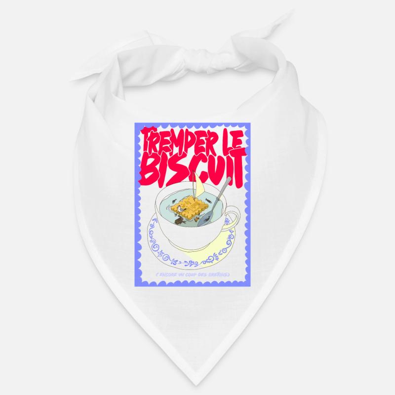 Tasse Thé Biscuits Pop Art Drôle Bandana