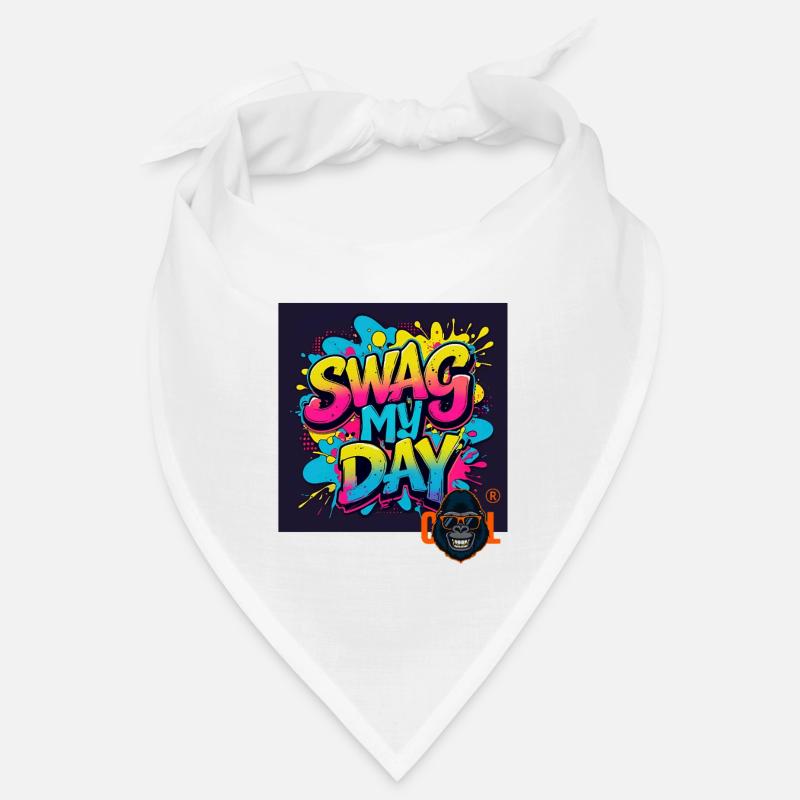 Swag My Day Graffiti Splash Bandana