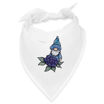 Heidelbeer-Wichtel - Bandana - Weiß - Vorne