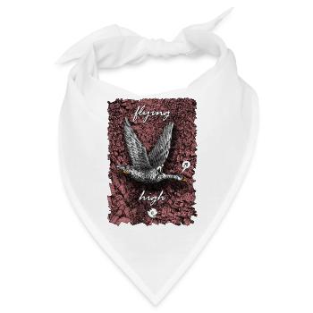 Goldene Gans - Bandana - Weiß - Vorne