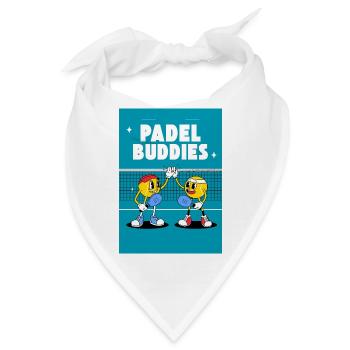 Padel Buddies High Five Duo - Bandana - Weiß - Vorne