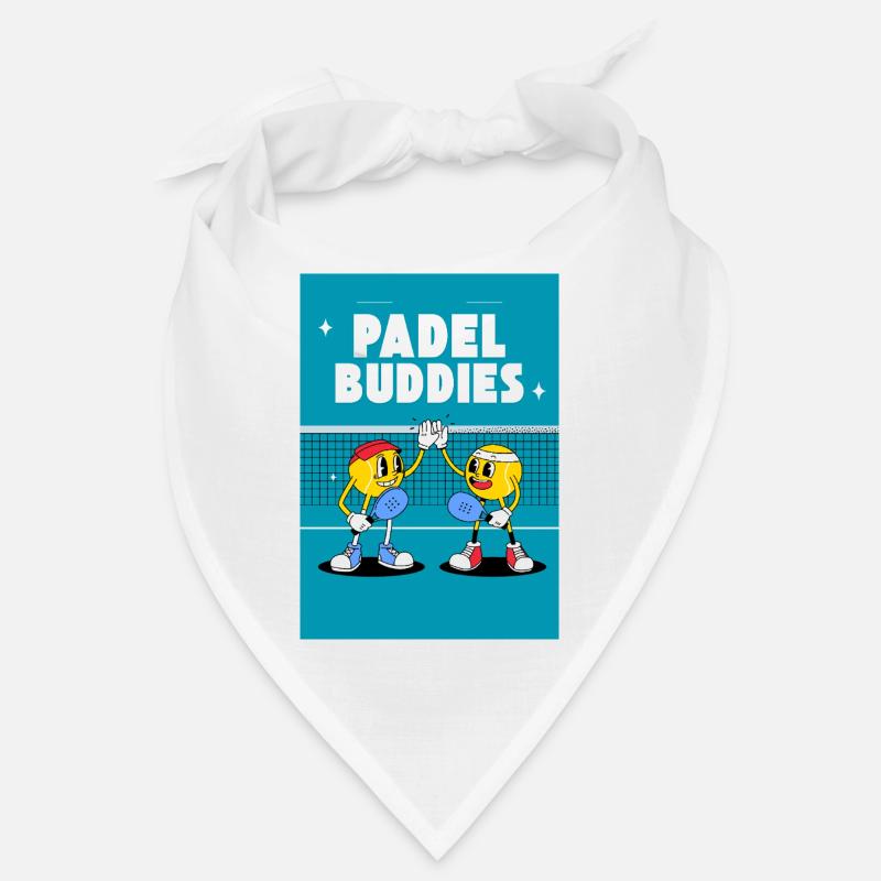 Padel Buddies High Five Duo - Bandana - Weiß