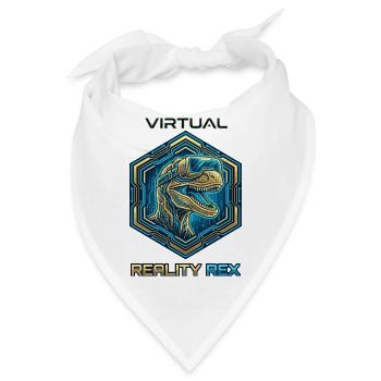 Virtual Reality Rex Dino - Bandana - Weiß - Vorne