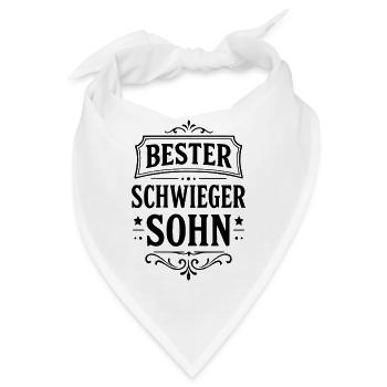 Bester Schwiegersohn - Bandana - Weiß - Vorne