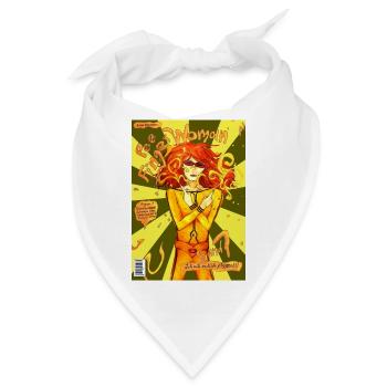 PeeFingerWoman - Bandana - Weiß - Vorne