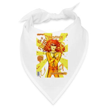 PeeFingerWoman2 - Bandana - Weiß - Vorne