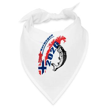 Norwegen_2026 - Bandana - Weiß - Vorne