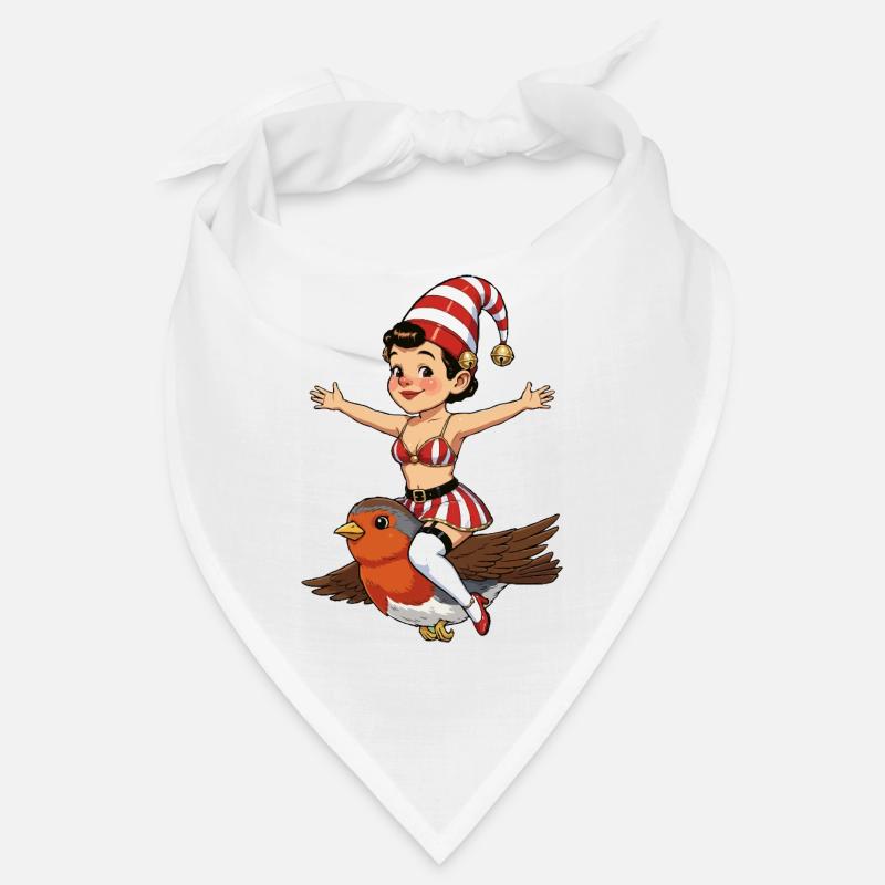 Fille name dans le dos, Robin Bandana