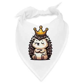 Igel Igelliebhaber Igelbesitzer Igelhalter Stachel - Bandana - Weiß - Vorne