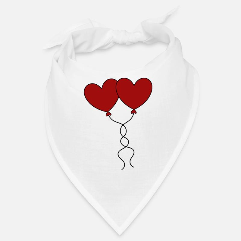 Cadeau rouge de la Saint-Valentin Bandana