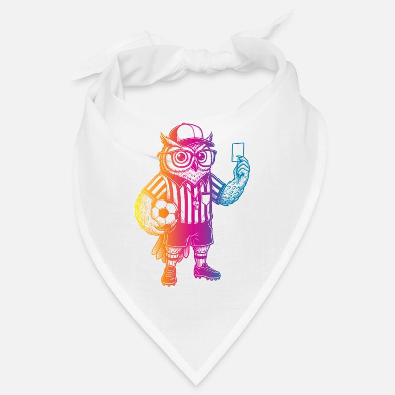 Fußball Eule Bandana