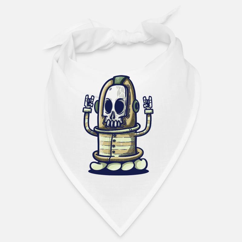Sous-marin Capitaine Skeleton Bandana