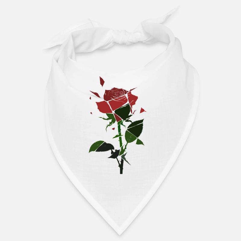 Zerbrochene Rosen-Blüte  Bandana