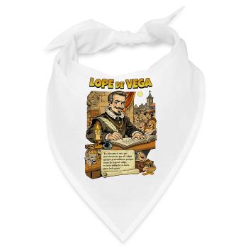 Lope de Vega - Bandana - Weiß - Vorne