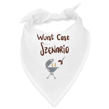Wurst Case Szenario - Bandana - Weiß - Vorne