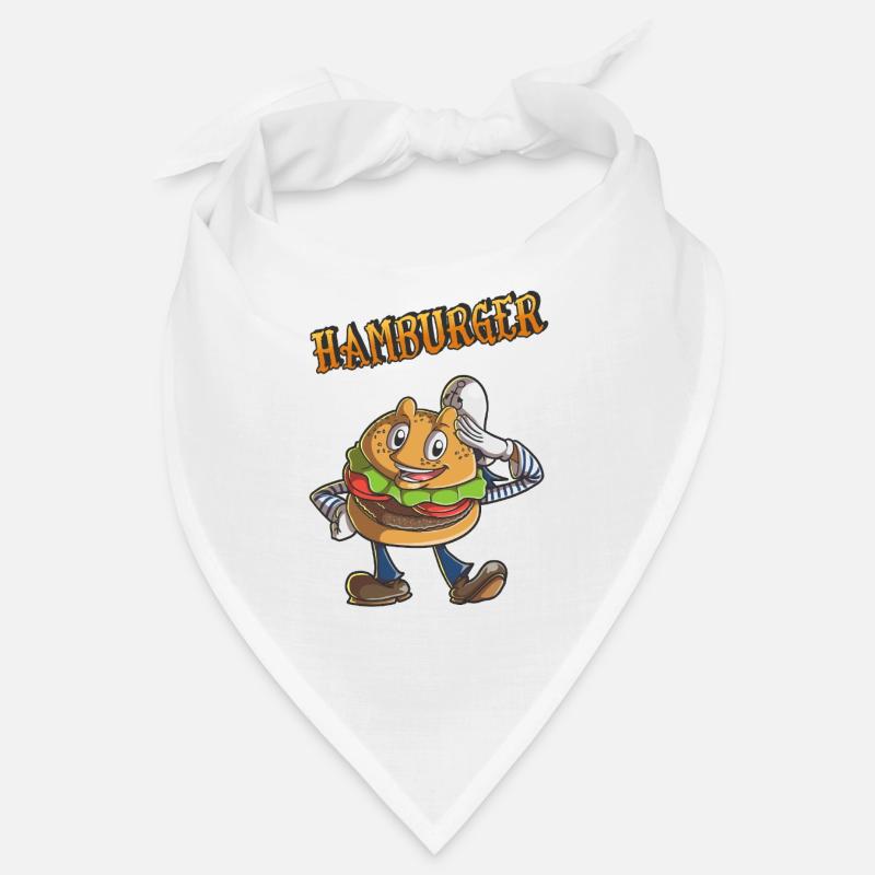 hamburger Bandana