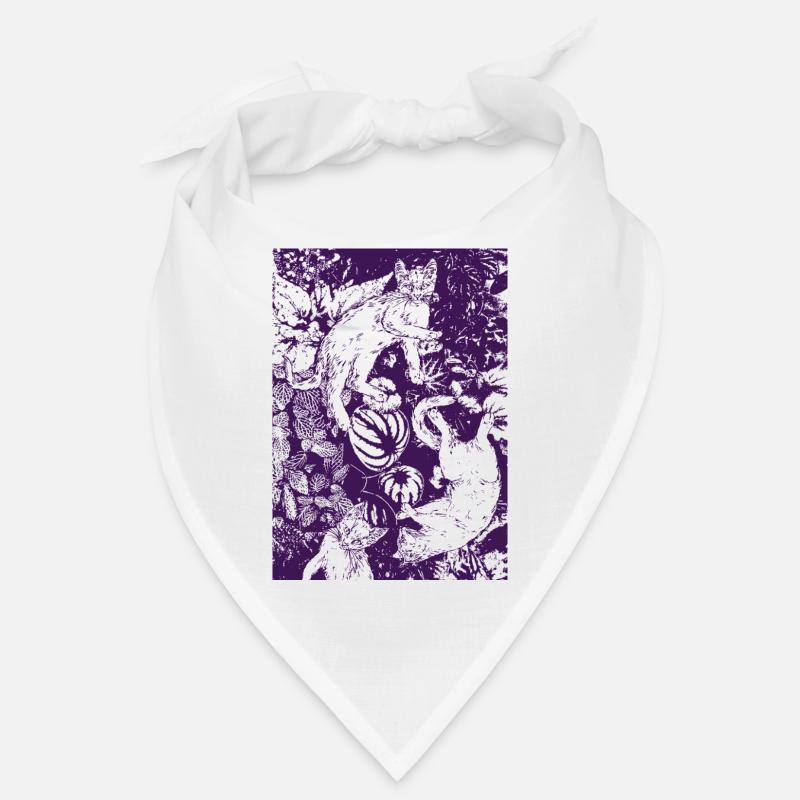 TROIS CHATONS BLANCS Bandana