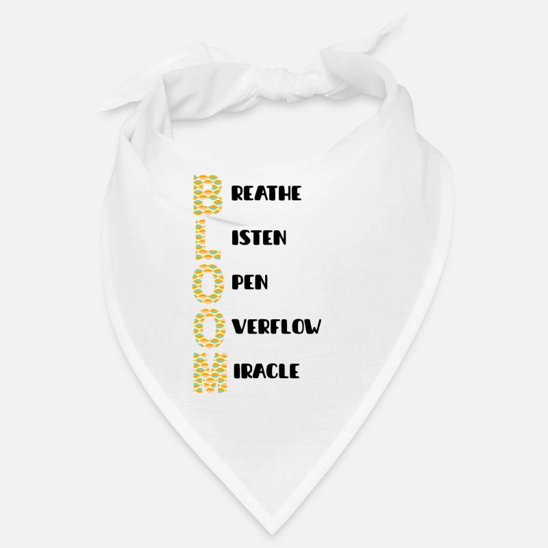 BLOOM Vertical Pattern Colors Bandana