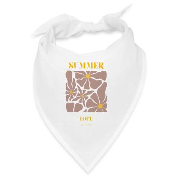 Sommer Love - Bandana - Weiß - Vorne