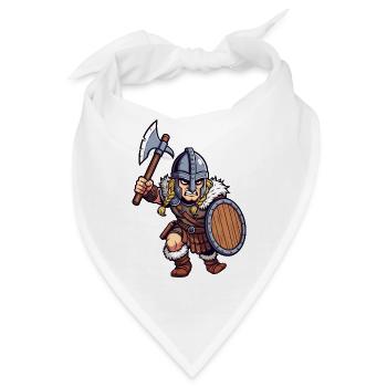 Kämpfender Germane - Bandana - Weiß - Vorne