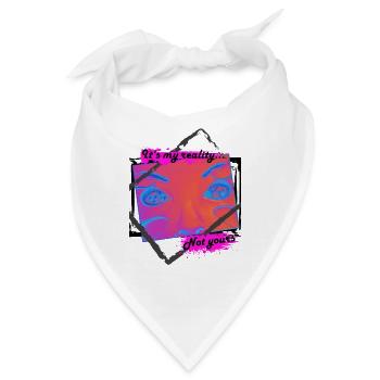 My reality - Bandana - Weiß - Vorne