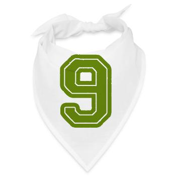 9- - Bandana - Weiß - Vorne