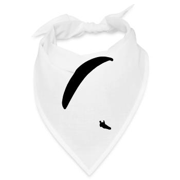gleitschirm klein - Bandana - Weiß - Vorne