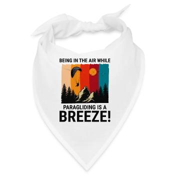 Gleitschirm Pilot Gleitschirm Adventures Breeze - Bandana - Weiß - Vorne