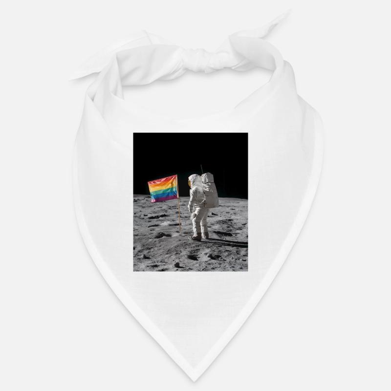 Astronaut Pride Regenbogen Flagge Bandana