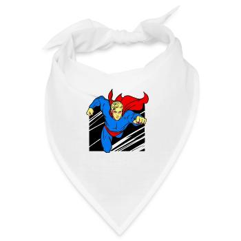 Superheld - Bandana - Weiß - Vorne