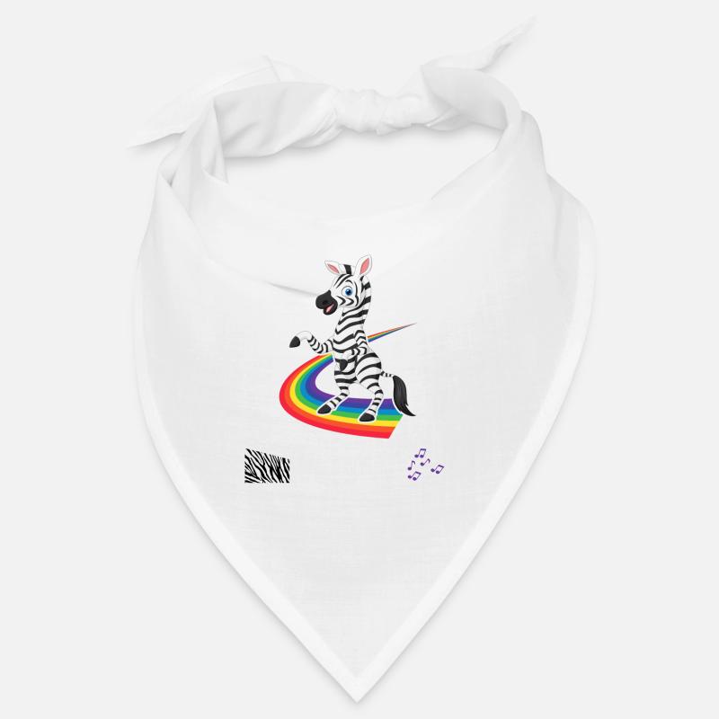 Dancing Zebra Dancer Dancing Rainbow "dancing" Bandana