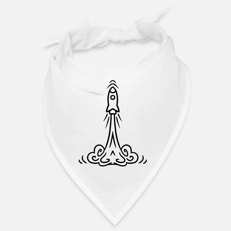 Rocket launch lancement de fusée - Idée de cadeau de fusée Bandana