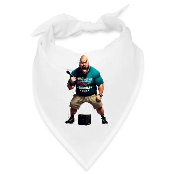 Motivationstrainer - Bandana - Weiß - Vorne