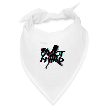 Pwned glitch X - Bandana - Weiß - Vorne