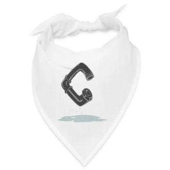 rohr c - Bandana - Weiß - Vorne