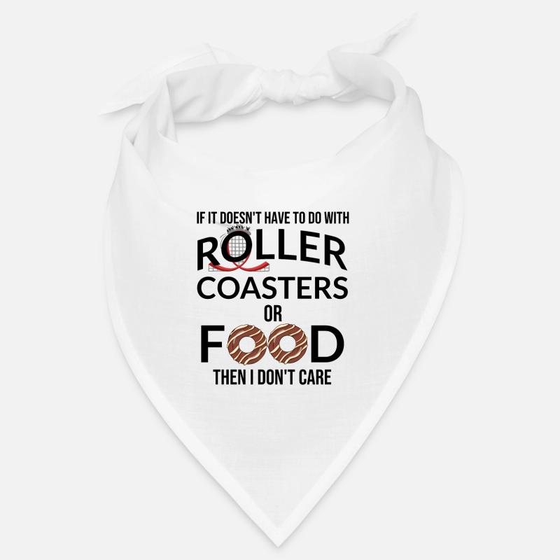 Achterbahn und Donuts | Achterbahn Roller Coaster Bandana