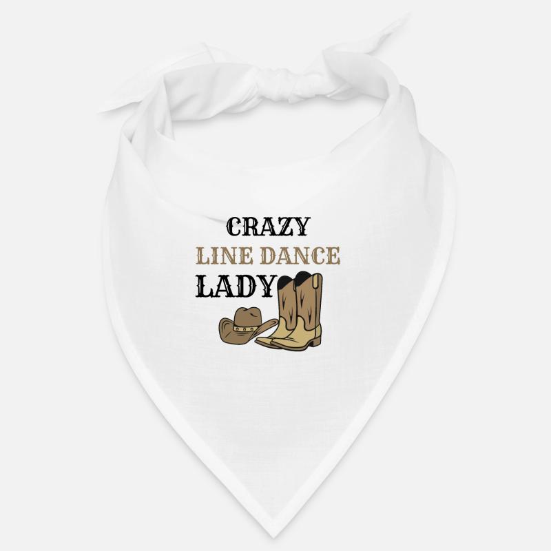 Line Dance Lady Tänzerin Line Dancing Line Dancer Bandana