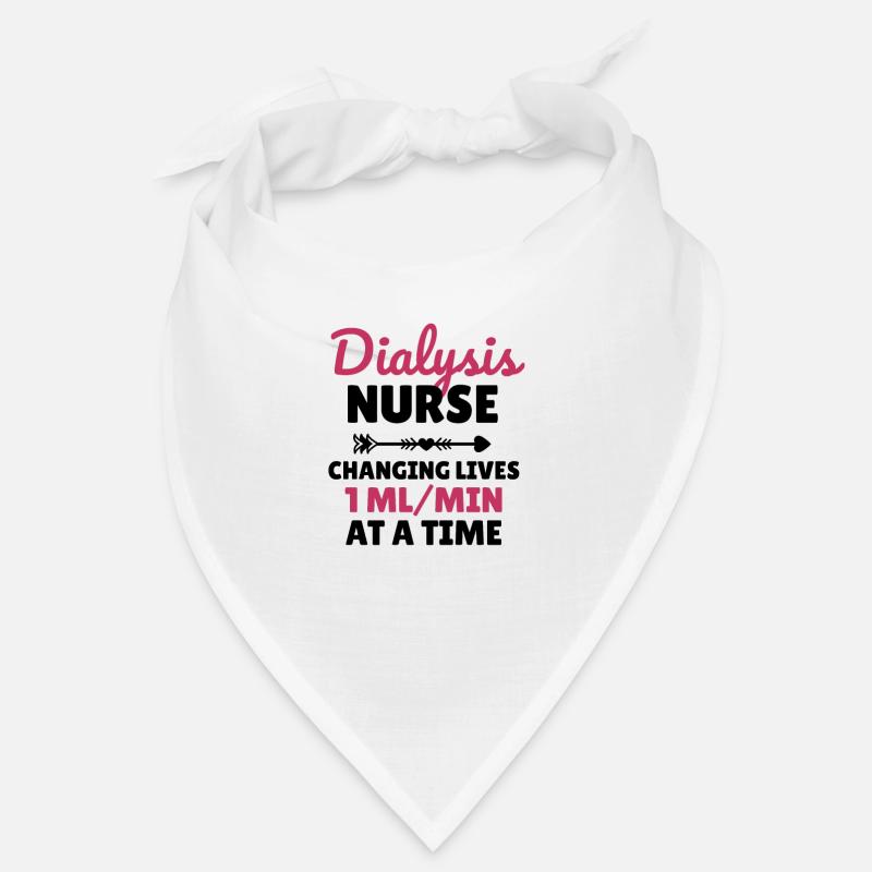 Dialyse Krankenschwester Nephrologie Dialysepflege Bandana