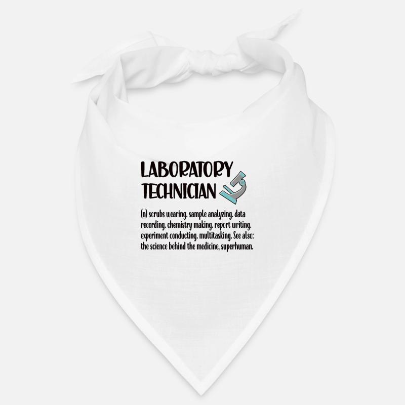 Laboratory Technician Medical Technician Laboratory Technician Lab Tech Bandana
