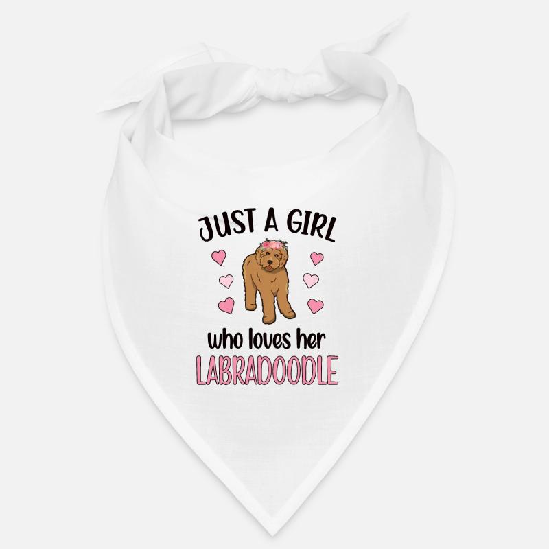 Labradoodle Mädchen Hundebesitzer Labradoodle Mama Bandana