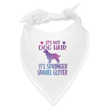 English Springer Spaniel Besitzer Hundeliebhaber - Bandana - Weiß - Vorne