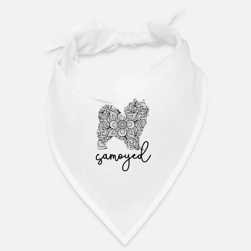 Propriétaire de chien amant Samoyède Maman Samoyède Bandana